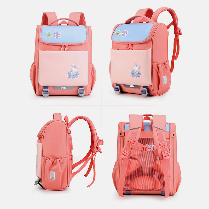 Backpack For Students All-In-One Lightweight Reflective Primary School Bag