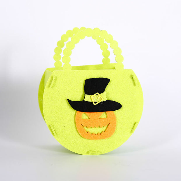 FREE TODAY: 2Pcs DIY Halloween Pumpkin Candy Bag For Children Cute Tote Bag