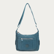 Casual Crossbody Bag For Men Roomy Canvas Large Bag