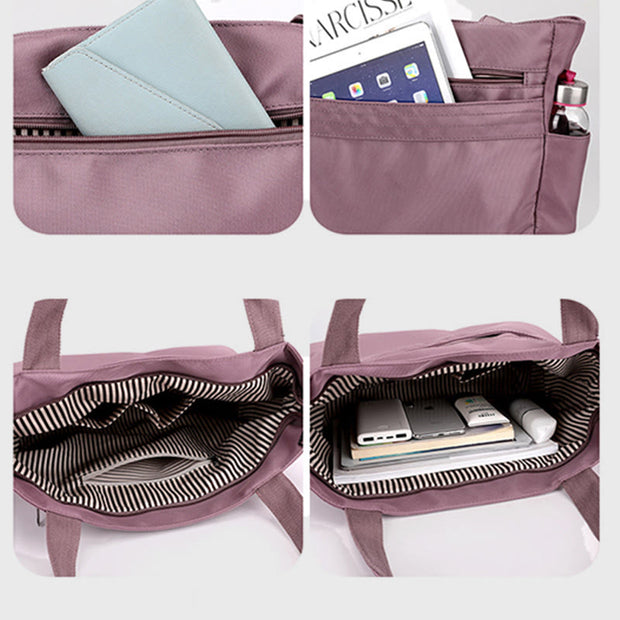 Tote Bag For Women Simple Casual Nylon Shoping Handbag