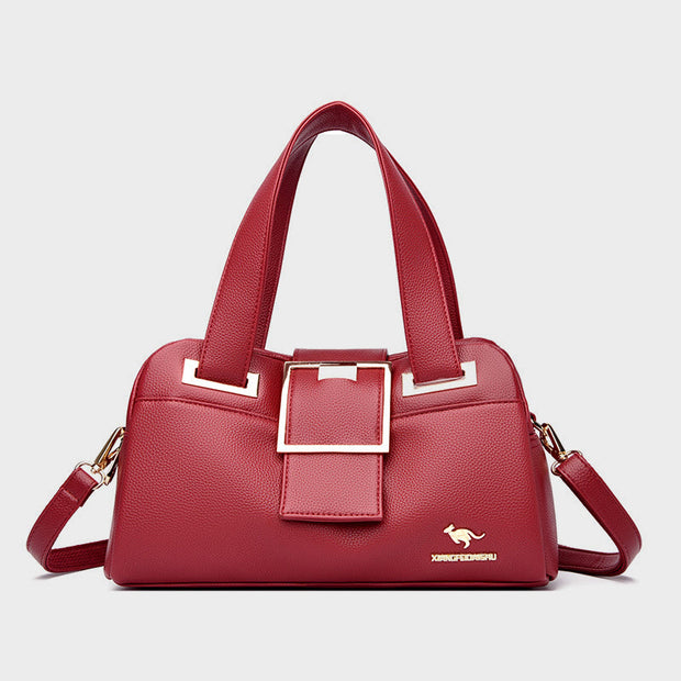 Handbag For Women Large Capacity Wide Handles Waterproof Crossbody Bag