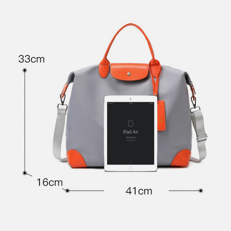 Simple Tote For Short Travel Lightweight Large Portable Fitness Bag