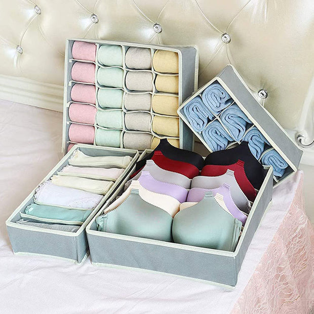 Storage Bag For Family Use Foldable Underwear Bras Drawer Organizers