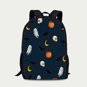 Backpack For Halloween Party Funny Pumpkin Daily Travel Schoolbag