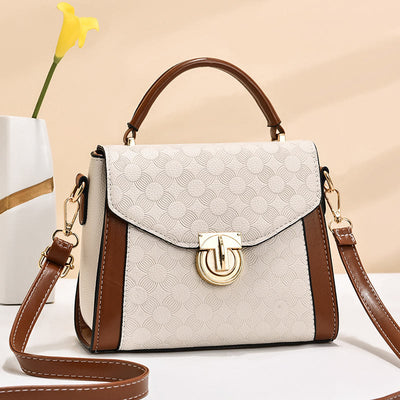 Clamshell Top-Handle Bag Women Classic Color Small Crossbody Bag