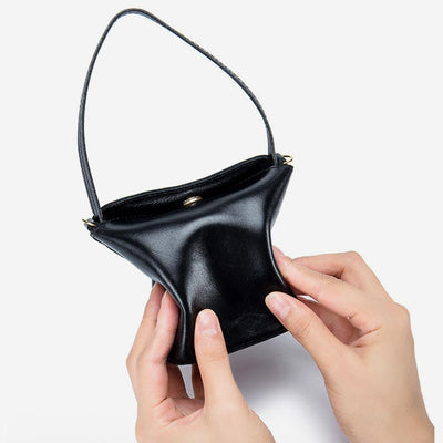 Mini Bucket Bag Handbag Roomy Coin Purse Small Hobo Bag for Women