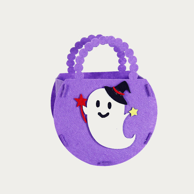 Halloween Pumpkin Candy Bag For Children Cute Tote Bag