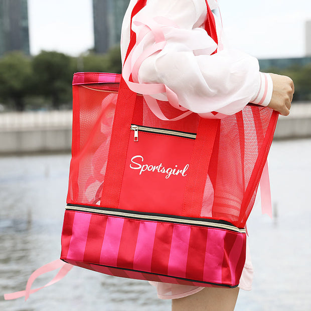 Beach Bag For Women Leisure Travel Outdoor Sports Fitness Bag