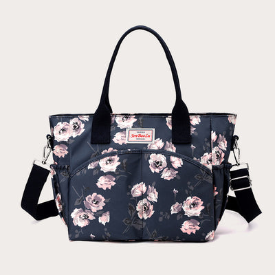 Top-Handle Bag For Women Ethnic Flower Style Crossbody Bag