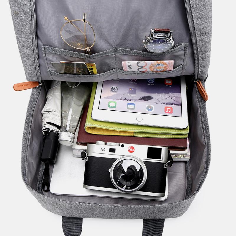 Multifunctional Multi-Pocket School Travel Laptop Backpack