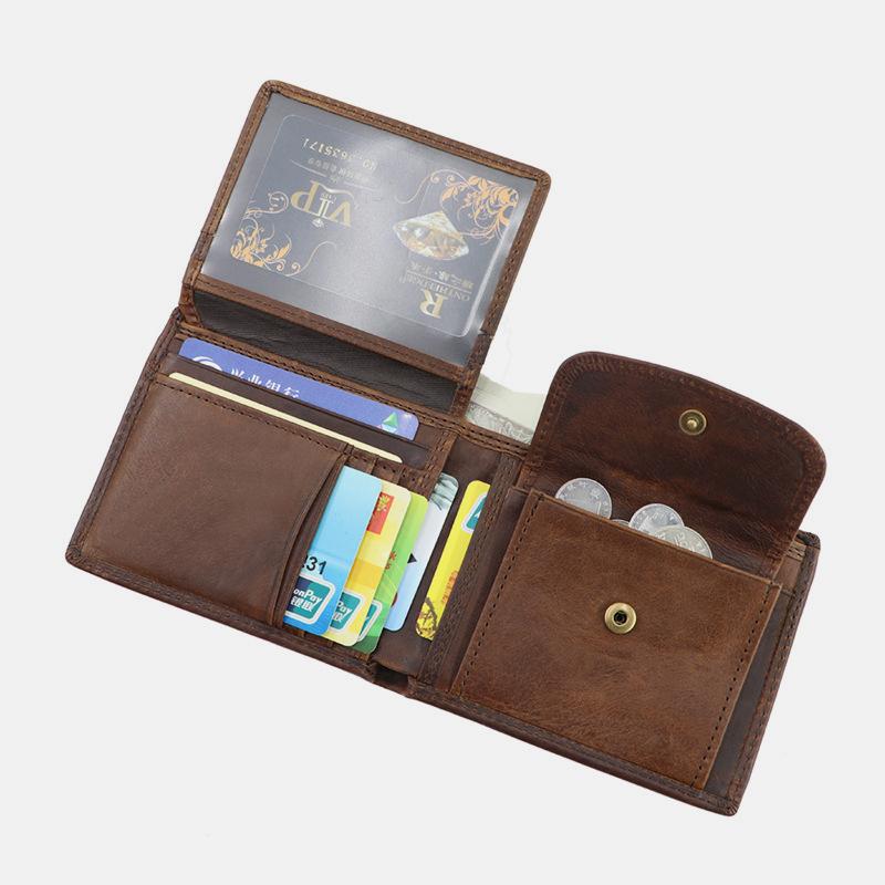 RFID Vintage Multi-Card Wallet