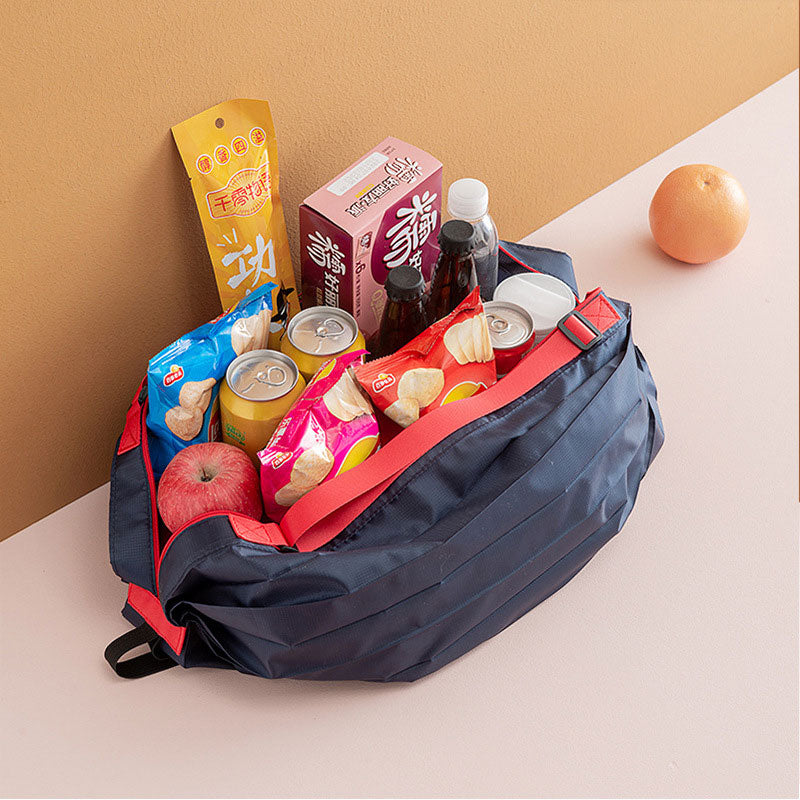 Large Capacity Foldable Travel Shoulder Portable Shopping Bag