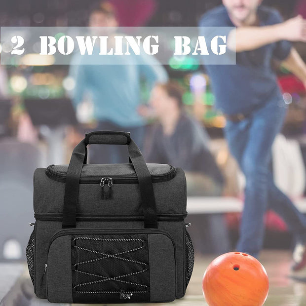 Bowling Tote For Outdoor With Padded EVA Sports Bag Handbag