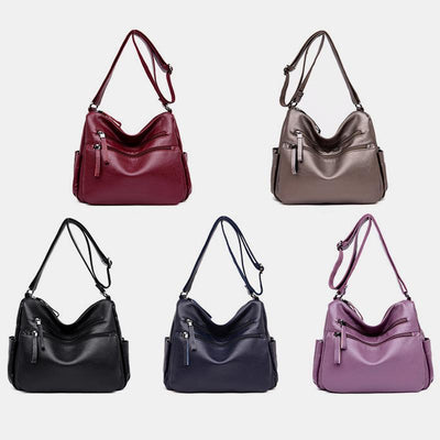 Casual Multi-Pocket Large Crossbody Bag