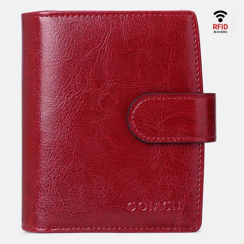 RFID Multi-Slot Elegant Short Wallet