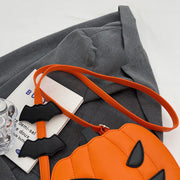 Crossbody Bag For Halloween Party Funny Pumpkin Creative Bag