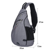 Large Capacity Waterproof Breathable Comfortable Anti-theft Sling Bag
