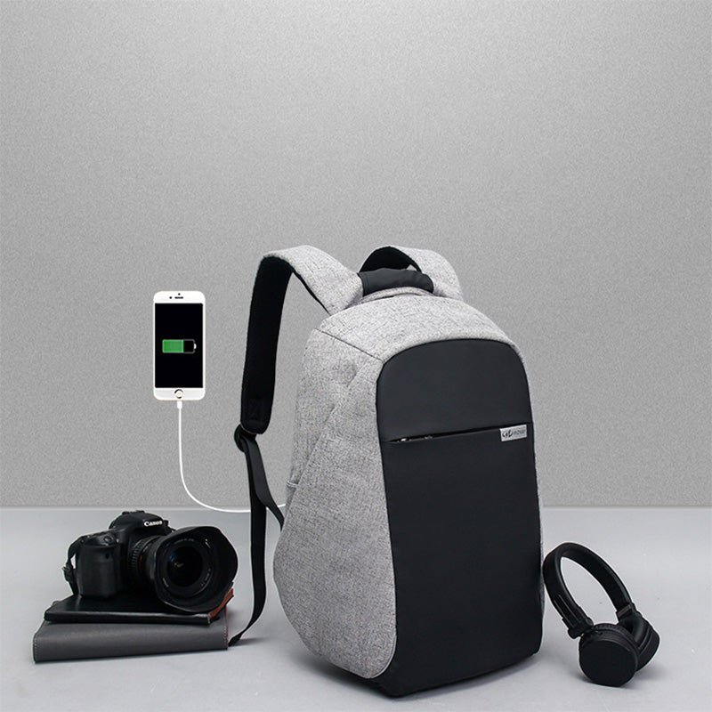 USB Charging Laptop Backpack For Men Business Waterproof Daypack