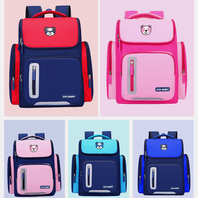 Backpack For Children Load Relief Breathable Reflective Design School Bag