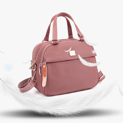 Handbag For Women Lightweight Multi Pockets Detachable Strap Crossbody Bag