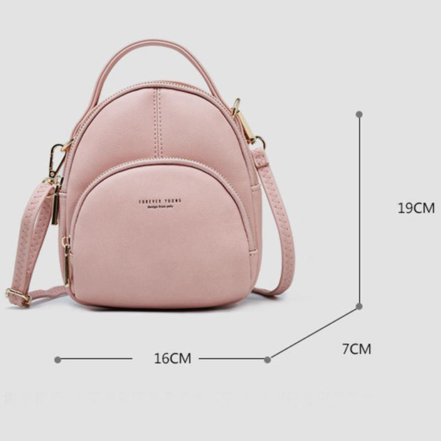 Multifunctional Small Backpack Handbag