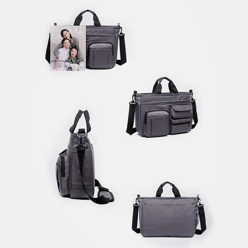 Water-Resistant Multifunctional Crossbody Laptop Handbag