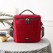 Small Cooler Bag For Picnic Work Oxford Crossbody Lunch Bag