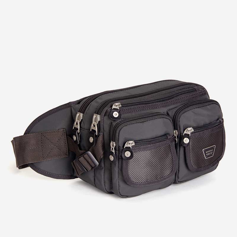 Multi-Pocket Large Capacity Durable Casual Waist Bag