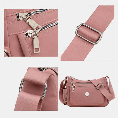 Multiple Pockets Crossbody for Women Lightweight Roomy Shoulder Purses Handbags