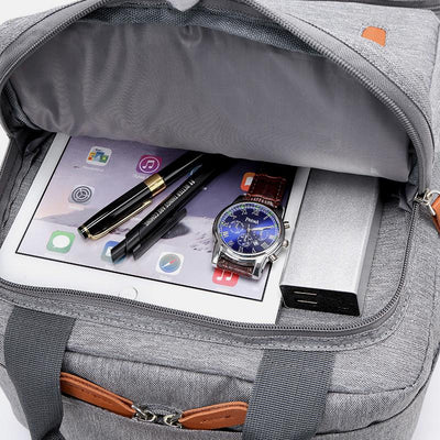 Multifunctional Multi-Pocket School Travel Laptop Backpack