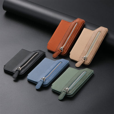 Wallet For Phone Creative Stick Clamshell Style Back Card Holder