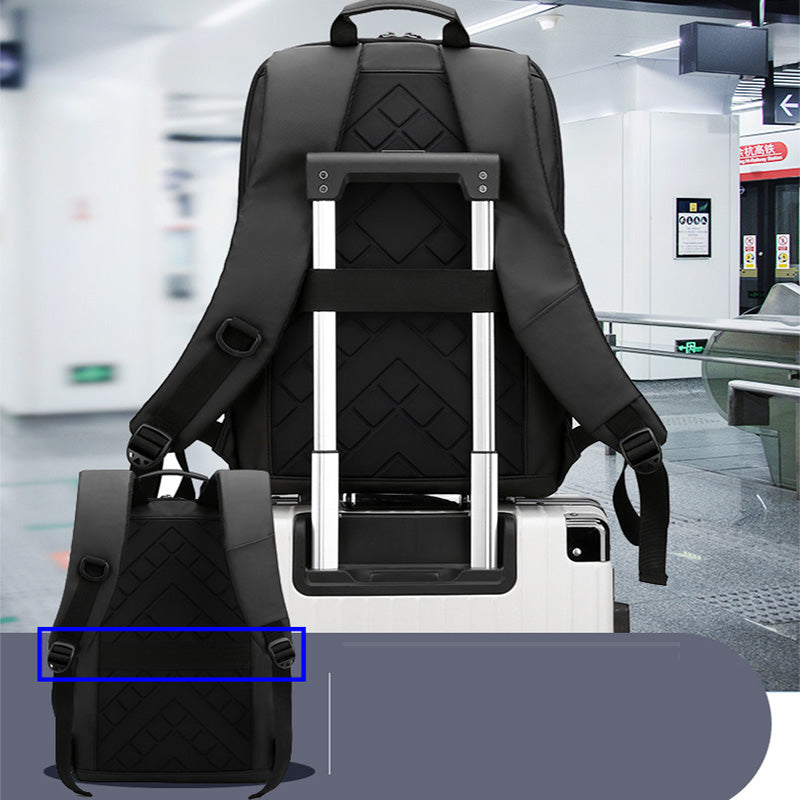 Slim Laptop Backpack for Business Work Commuter Backpack for Men Women