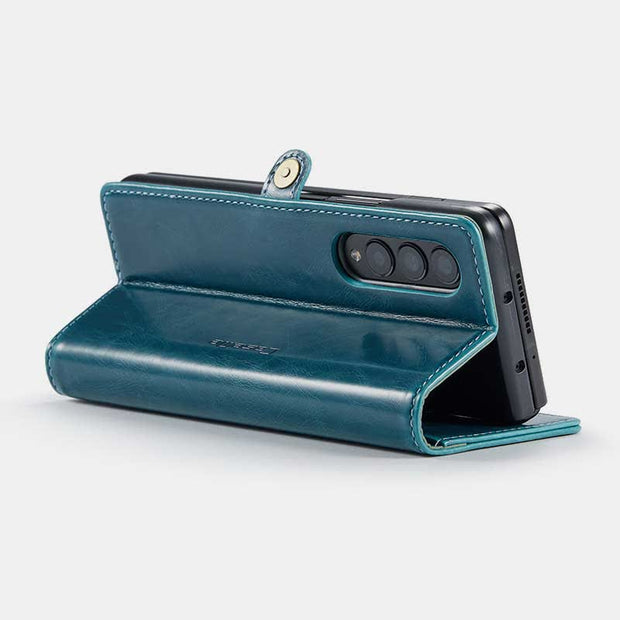 Folio Flip Phone Case PU Leather Wallet for Samsung Galaxy Z Fold 4 /Z Fol