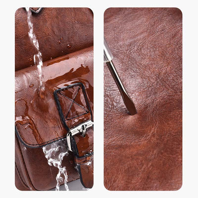 Sling Bag For Men Daily Use Casual Retro Waterproof Crossbody Bag