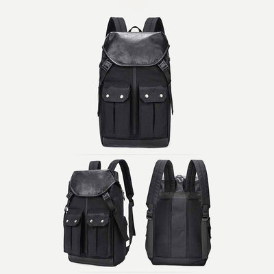 Multi-Pocket Waterproof Men's Business Backpack Roomy Breathable Laptop Pack