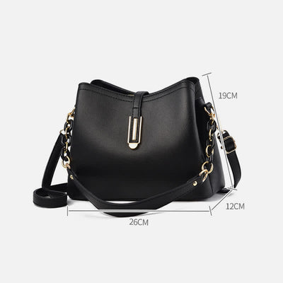 Crossbody Bag for Women Elegant PU Large Capacity Handbag