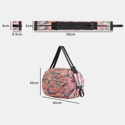 Large Capacity Foldable Travel Shoulder Portable Shopping Bag