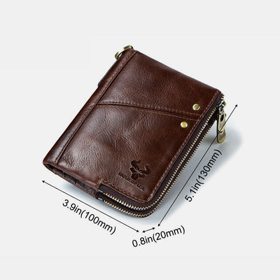 RFID Anti-theft Multi-slot Bifold Wallet