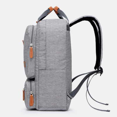 Multifunctional Multi-Pocket School Travel Laptop Backpack