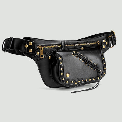 Waist Bag For Women Punk Medieval Outdoor Sports Chest Bag