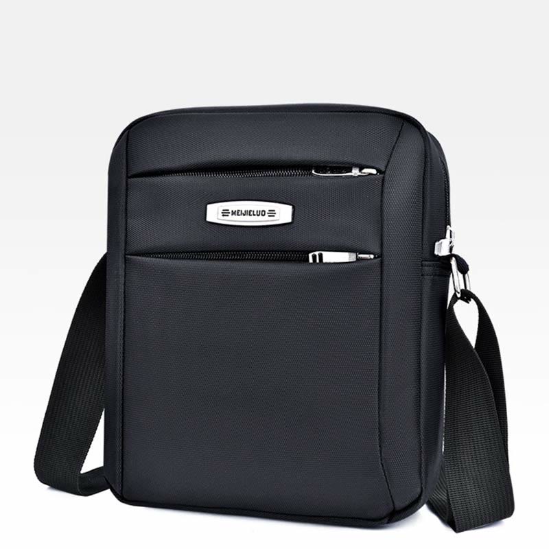 Messenger Bag for Men Minimalist Lightweight Casual Travel Crossbody Backpack