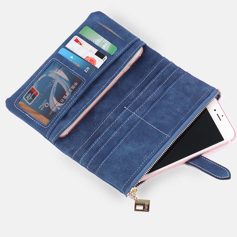 Lightweight Vintage Large Capacity Long Wallet