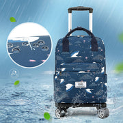 Tote Bag For Travel Waterproof Pull Rod Bag Folding Backpack