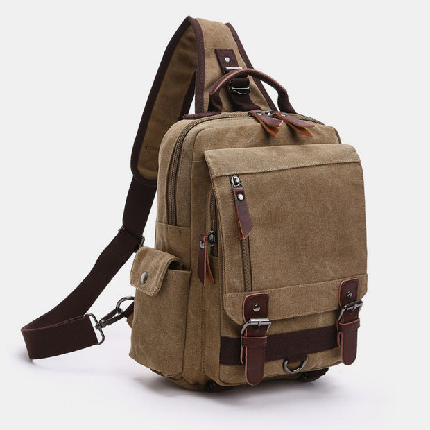 Vintage Outdoor Travel Shoulder Backpack