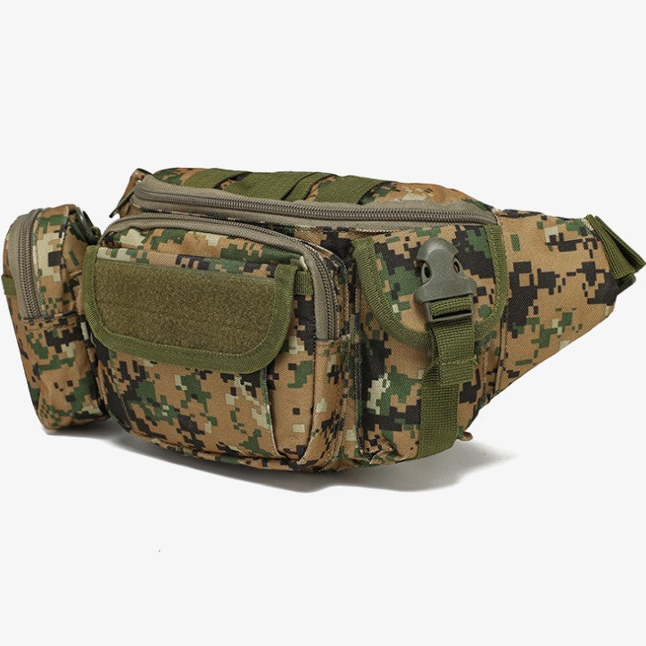 Camouflage Tactical Crossbody Bag Wear Resistant Hip Belt Waist Pack