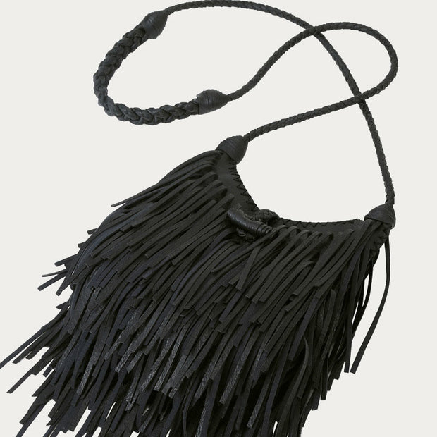Crossbody Bag For Women Medieval Tassel String Strap Daily Bag