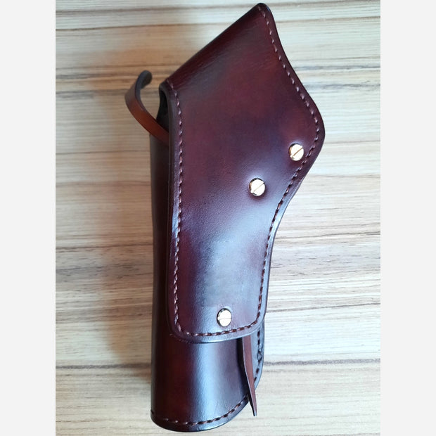 Retro Faux Leather Holster Waist Bag with Belt Loop