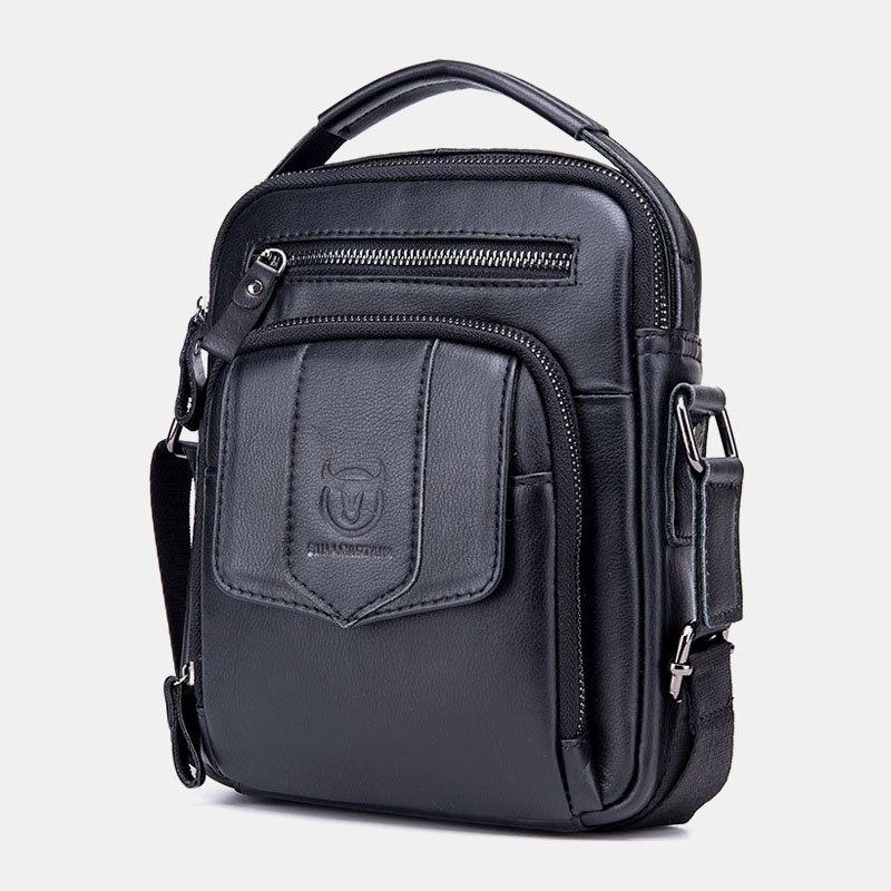 Men's Casual Leather Business Vintage Crossbody Bag