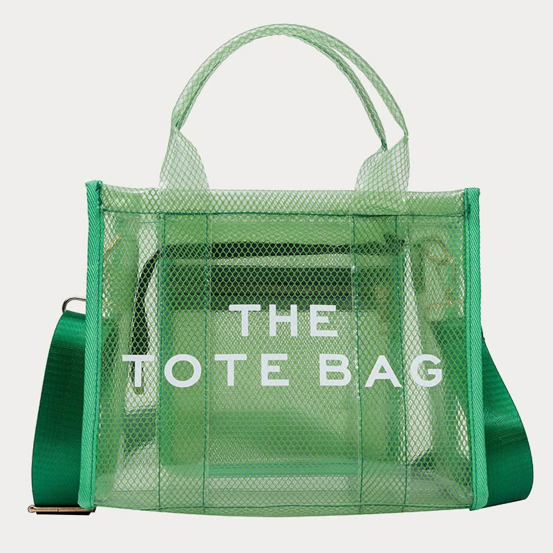 Tote For Women Clear PVC Large Capacity Crossbody Bag