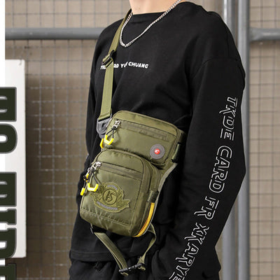 Anti-theft Waist Bag Outdoor Tactical Men Nylon Leg Bag